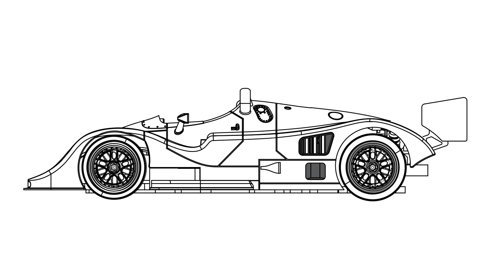 RS0302  Porsche Kremer K8 White Kit Type B body style