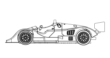 RS0302  Porsche Kremer K8 White Kit Type B body style