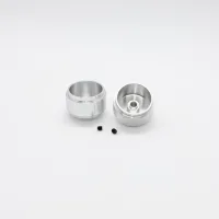 S-128 Aluminum NASCAR Wheels (2) 14.5x8.9mm for 3/32" axles