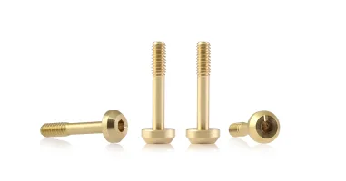 S-136C2 Suspension brass screw M2 flat head 4.0mm x 11.5mm – LONG (x4)