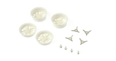 S-623 GT40 MK2 unpainted inserts with aluminum nuts + photo-etch