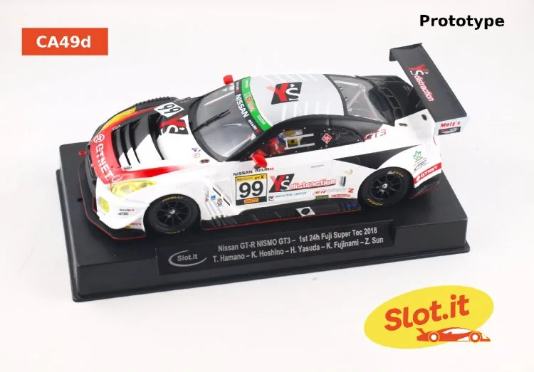 CA49d  Nissan GT-R NISMO GT3 #99 2018 Fuji Super Tec Winner