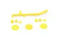 SICH98y Belt Tensioner for 4WD System, yellow