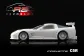 RS0190 Corvette C5 White kit with assembled chassis