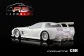 RS0190 Corvette C5 White kit with assembled chassis
