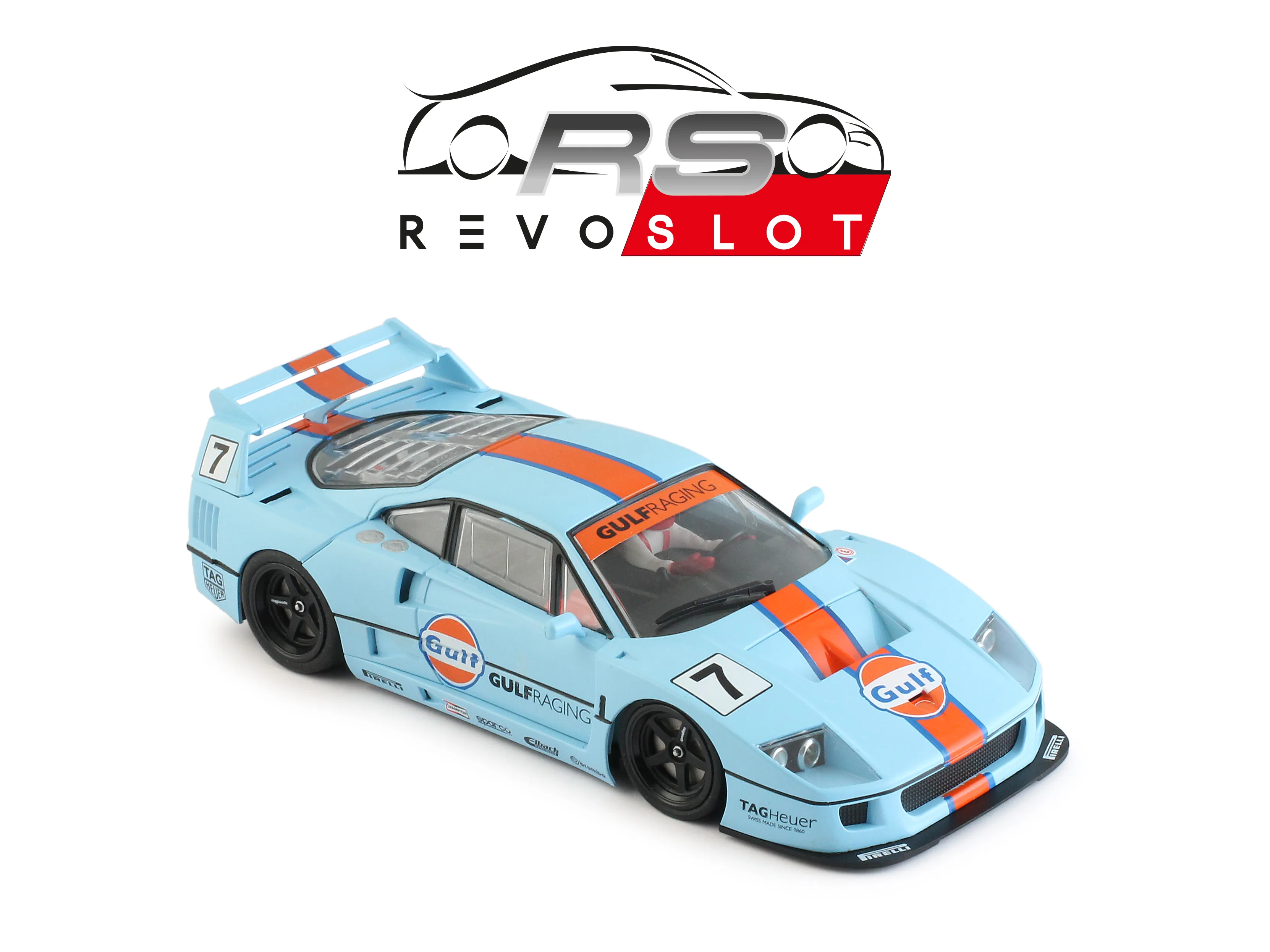 RS0325 Ferrari F40 Gulf Racing number 7
