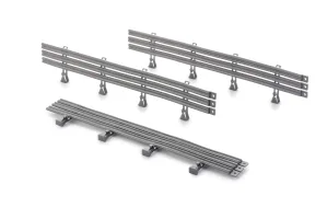 P020g-10 Guardrail 25cm grey 10pcs