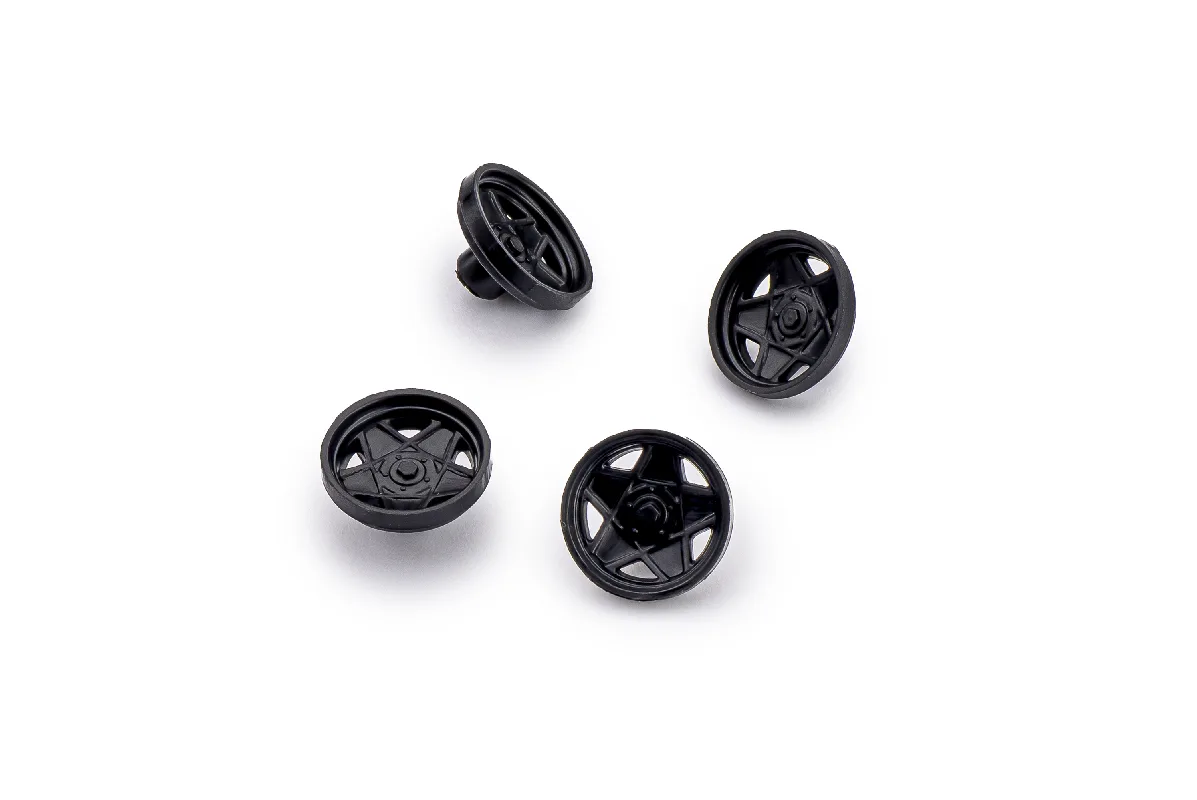 PA83 Wheel inserts, 5 spoke for Ø15,8mm wheels