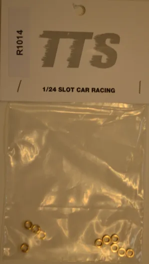 R1014 TTS Brass spacer 2 x 3mm (x10)