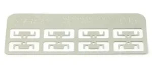 RS-213HA  Photo etched spacers for axles H 0.15mm 4 x front & rear