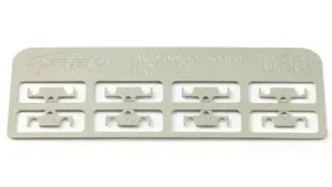 RS-213HC  Photo etched spacers for axles H 0.50 mm 4 x front & rear