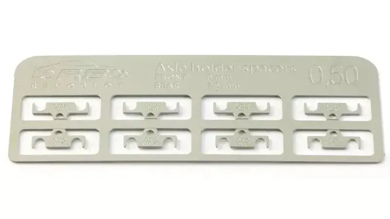 RS-213HC  Photo etched spacers for axles H 0.50 mm 4 x front & rear