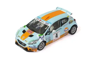 SC-6237R Peugeot 208 T16 Gulf #4 2016 Rally Arctic