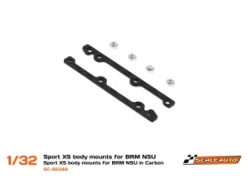 SC-8234b Sport XS body mounts for BRM NSU in Carbon