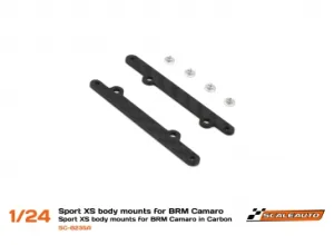 SC-8235a Sport XS body mounts for BRM Camaro in Carbon