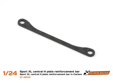 SC-8253c Sport XL Central H Plate reinforcement bar in carbon SC-8253c Sport XL Central H Plate reinforcement bar in carbon