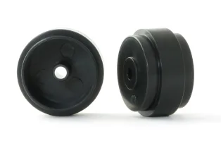 W17310005P Plastic 17.3x10x0.5 light wheels black 0.85g (4x)
