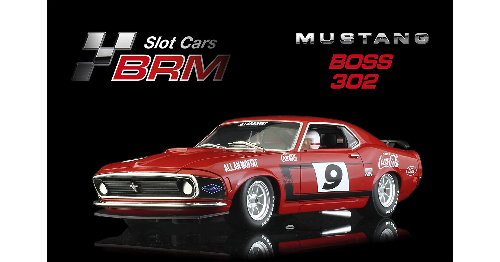 BRM195 Trans Am Mustang 1970 #9 Allan Moffat Racing