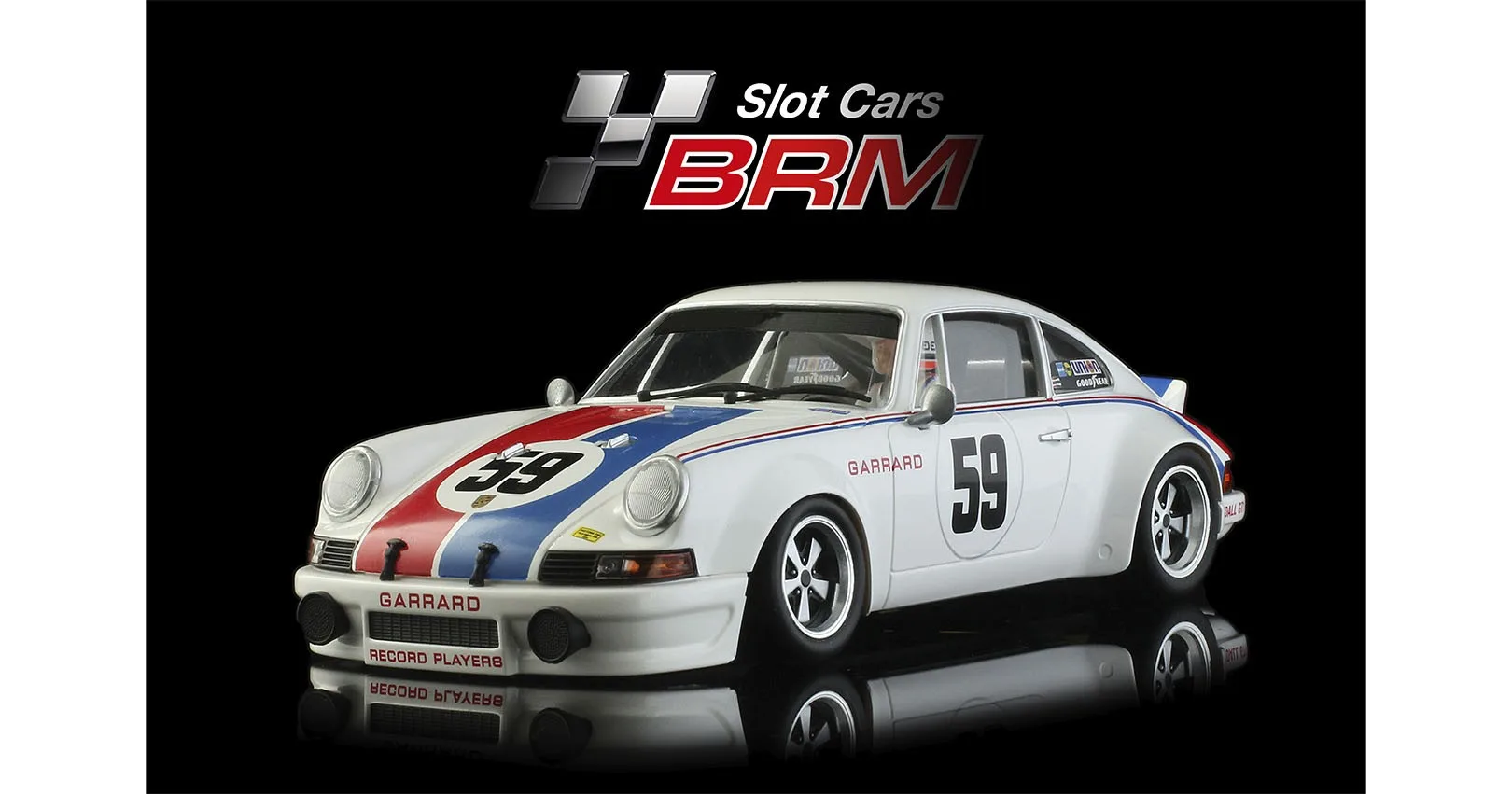 BRM216: Porsche 911RSR Brumos Team #59 WINNER 24H Daytona 1973 P. Gregg / H. Haywood