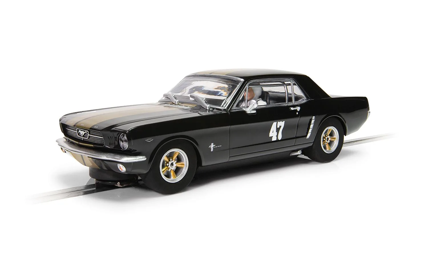 C4405 Ford Mustang Black and Gold
