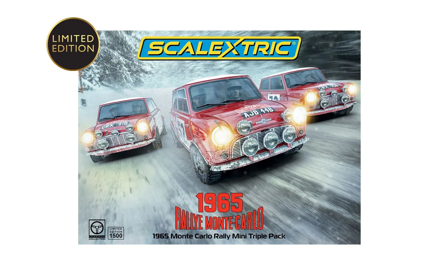 C4488A 1965 Monte Carlo Rally Mini Triple Pack C4488A 1965 Monte Carlo Rally Mini Triple Pack