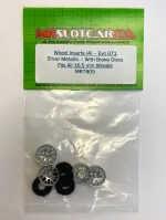 MR7805 MRSLOTCAR Wheel Inserts (4) EVO GT1