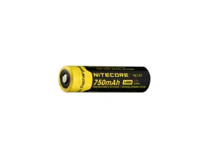 NITECORE NL147  14500  750mAh 3.7V Protected button top battery