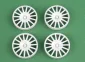 AV 40128 Multiradio Rally Hubcaps fits 21 mm tyres (x4)