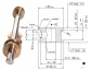 CACU2.38EX Auto calibrating Bearing x 2