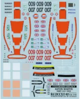 CRP-C32140 Decals 1/32 Aston Martin DBR9 'Gulf' 2008