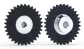 SIGS1832-Pl 32T Plastic Sidewinder Spur 18mm dia.