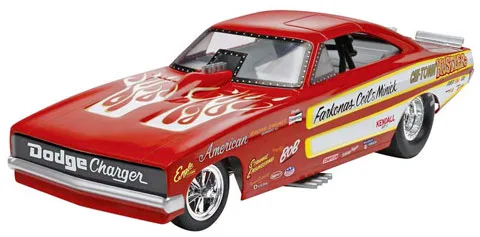 M4286 Chi Town Hustler Charger Funny Car static model M4286 Chi Town Hustler Charger Funny Car static model