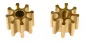 MR4008R 8t Inline Pinion(2) 4.5mm dia. for 1.5mm motor shaft