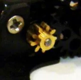 MR4110 10t Sidewinder Pinion(2) 5.5mm dia. for 1.5mm motor shaft