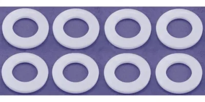 MR8176  guide flag washers (8) Teflon 0.10mm