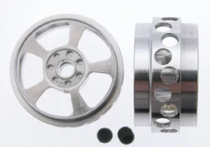 MSC-2319 Aluminum Dakar Raid wheel, 18.5x11mm for 3mm axles.