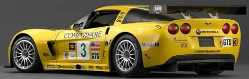 NSR10XXX A/O Chevrolet Corvette C6R Compuware #3 2009 preorder