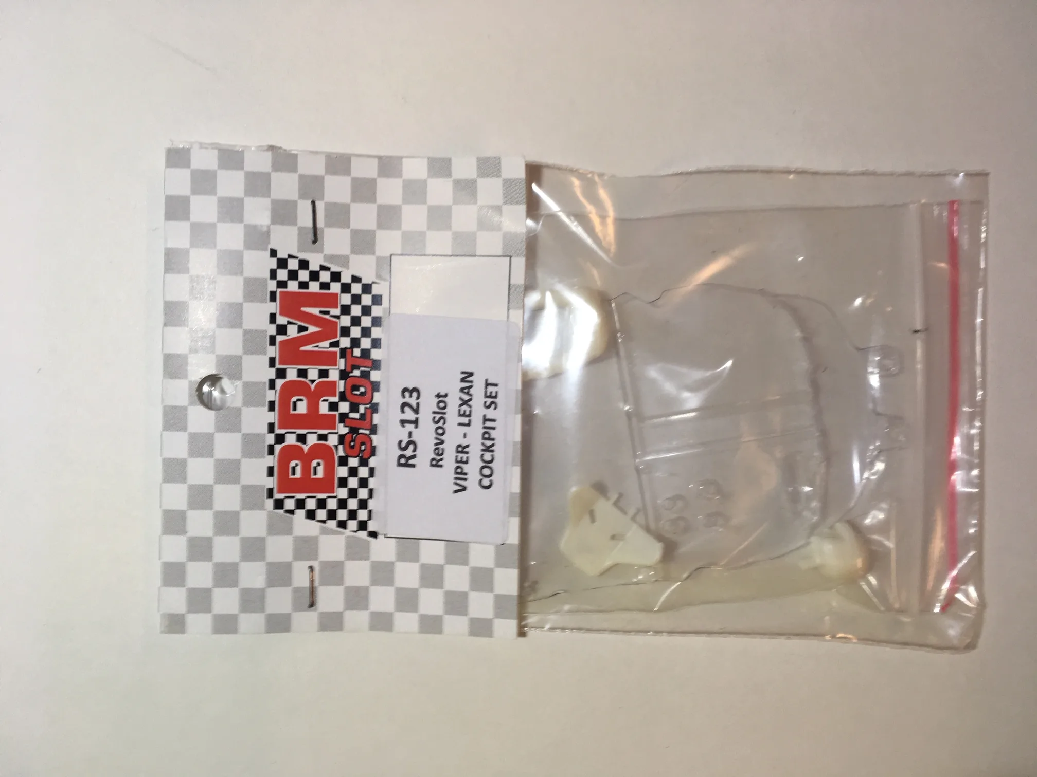 RS-123 RevoSlot Viper Lexan cockpit set