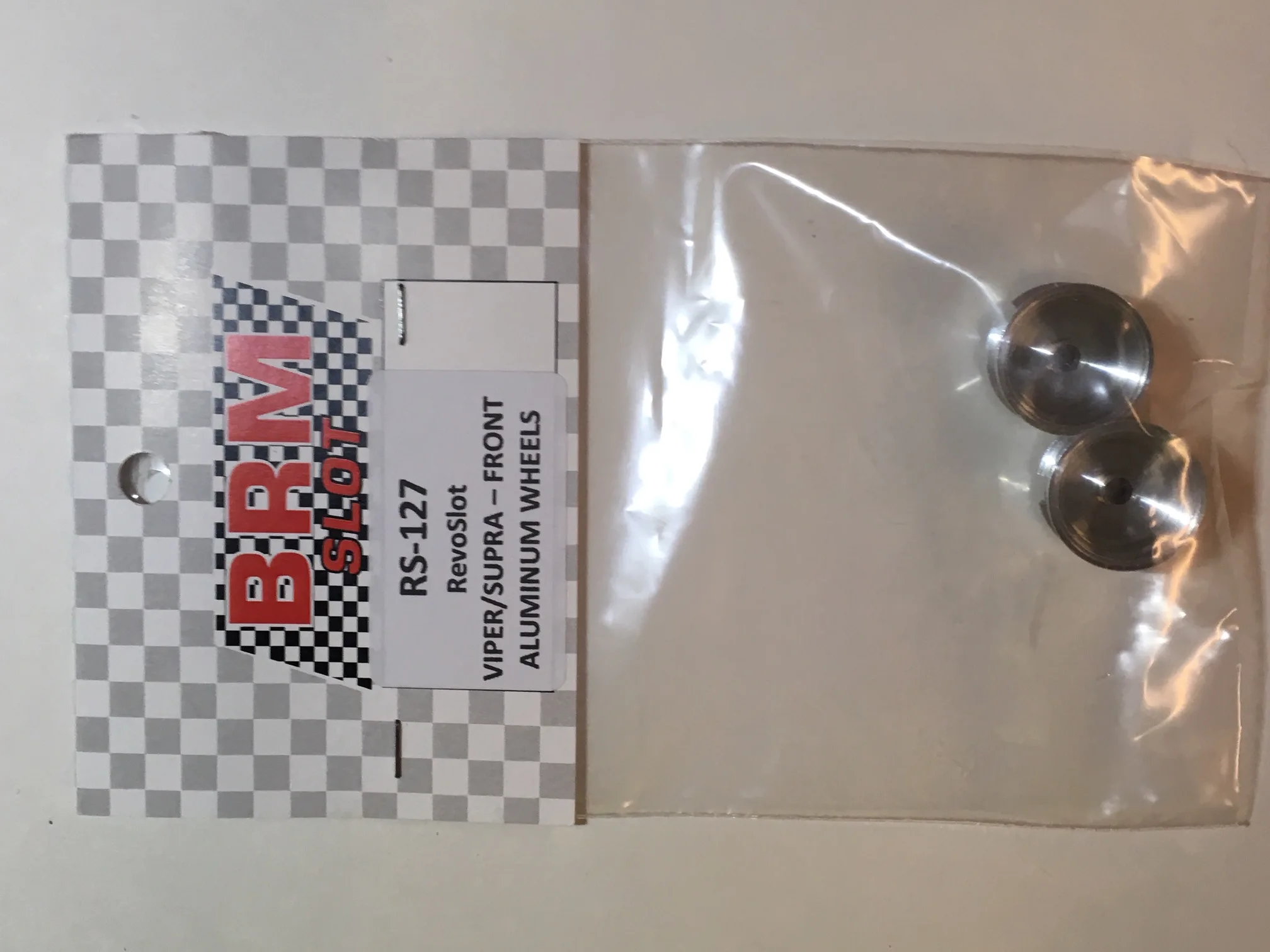 RS-127   RevoSlot VIPER/SUPRA front wheels (1 pair)