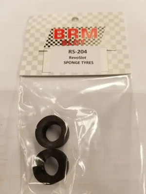 RS-204 Sponge Tires to fit RevoSlot rims X 2