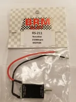 RS-211 RevoSlot 21,000 rpm motor & lead wires