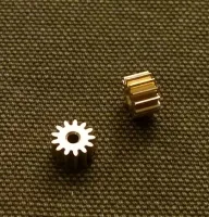 S-077 13 tooth Pinion for angle winder cars,  7.3mm diameter X 2