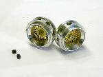 S-101 BRM 1/32 aluminum wheels type "BBS gold" (front/rear 1 pr)