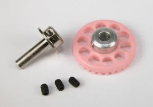 SC-1102 Nylon crown Gear 32t. M50 with 2xM2 screws for 3mm. Axle