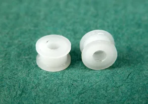 SC-1352B Nylon bushing  Double Flanged. 5mm x 3/32"