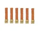 SC-1628 Short Braids (6) Clip On for 1/24 Scale Guides