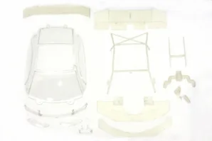 SC-3604B Scaleauto BMW Z 4 body parts. unpainted.