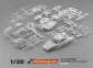 SC-3611 Porsche 935 Body Kit 1/32 Scale
