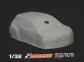 SC-3802D 1:32 scale Citroen DS WRC Rally car body in fiberglass