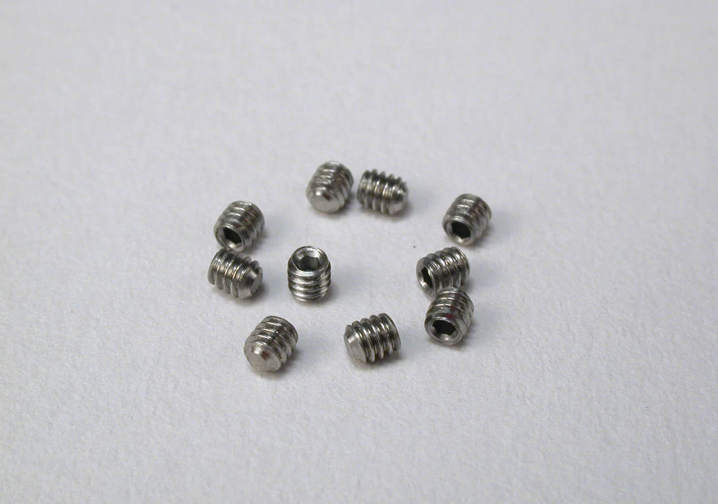 SC-5109 Inox Allen screw M2x2mm. For hubs and gears